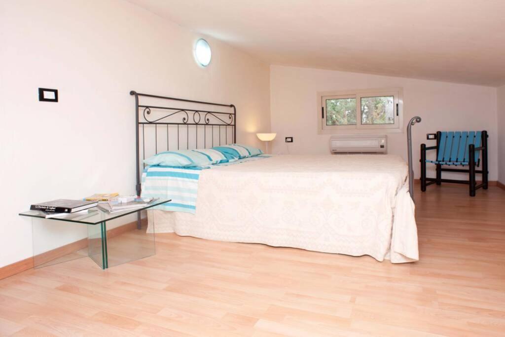 Loft Mansardato Con Giardino E Piscina In Villa Privata Loft With Garden And Swimming Pool In A Private Villa Sestu Extérieur photo